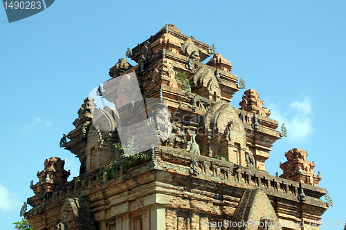 Image of Top of cham tower