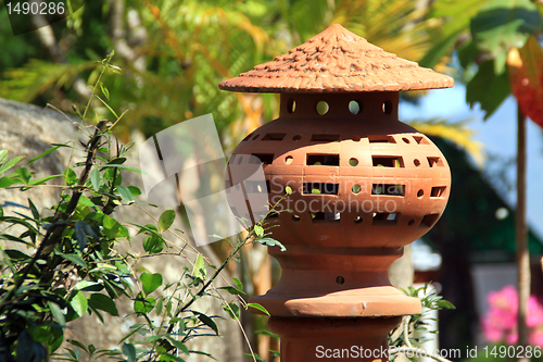 Image of Pot in the garden