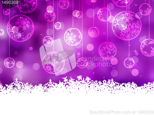 Image of Elegant christmas background. EPS 8