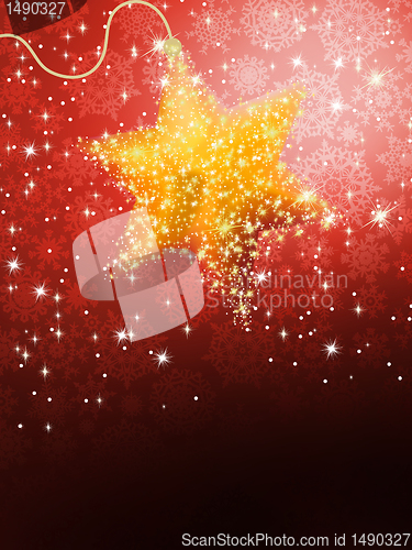 Image of Merry Christmas Elegant Greetings Card. EPS 8