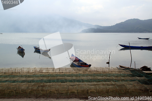 Image of Nets and boats