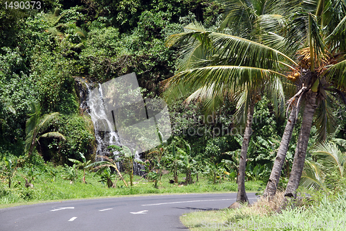 Image of Waterfall near the road