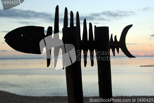 Image of Wooden fish