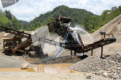 Image of Gravel making