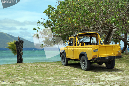 Image of Yellow car