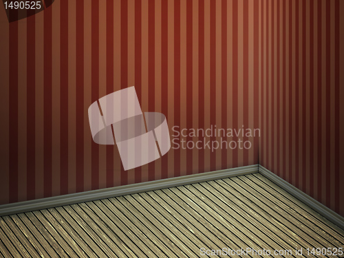 Image of old red room