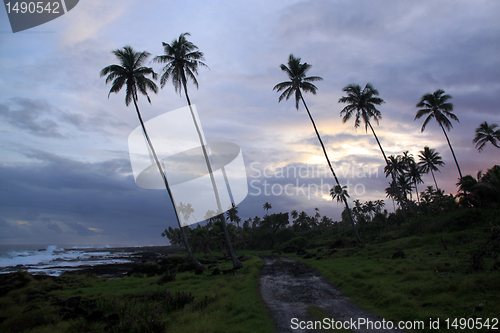 Image of Dusk on the road