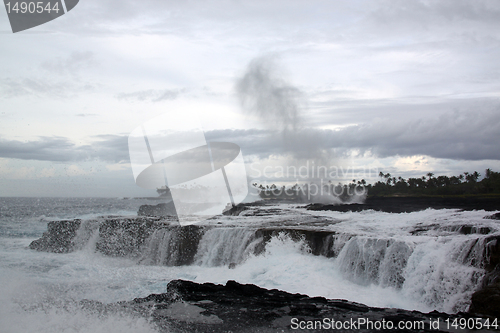 Image of Lava and storm