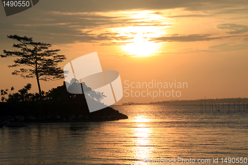 Image of Sunset in Samoa