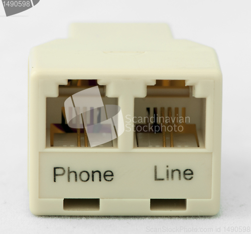 Image of Coupler for telephone and internet