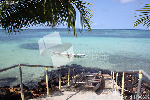 Image of Beach and boats