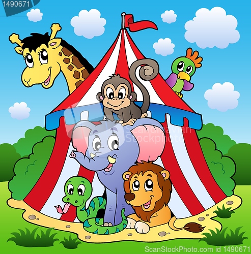 Image of Circus theme picture 1