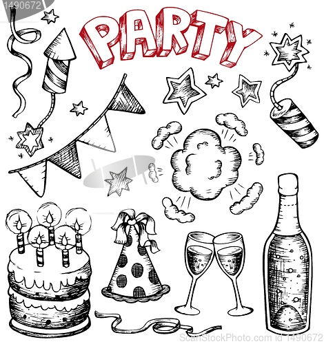 Image of Party drawings collection 1