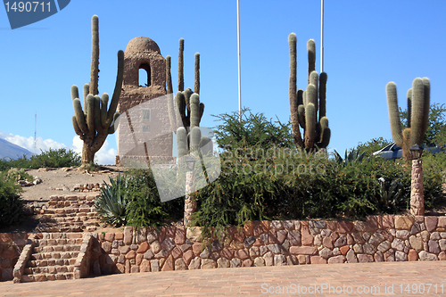 Image of Towers and cactuses