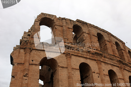 Image of The amphitheater in El-Jem, Tunisia