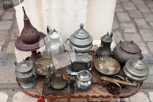 Image of Tunisian antique shop