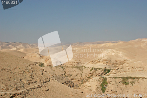 Image of View on Judea desert, Israel