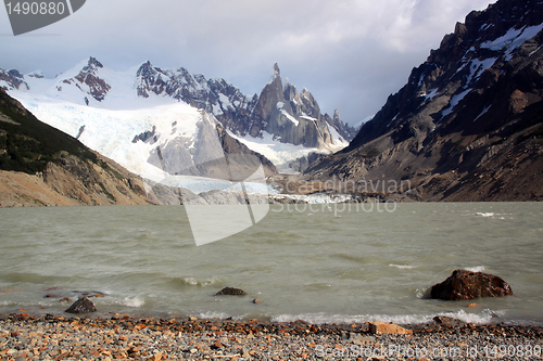 Image of Lake and mountain