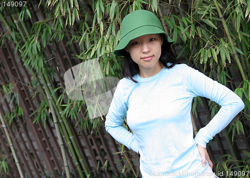 Image of Beautiful woman from Korea