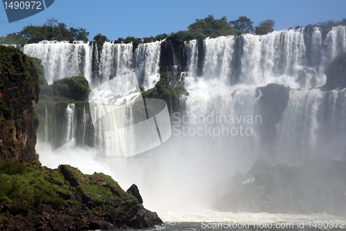 Image of Iguazu falls