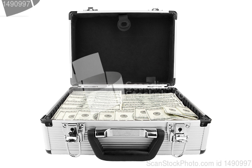 Image of Suitcase of dollars