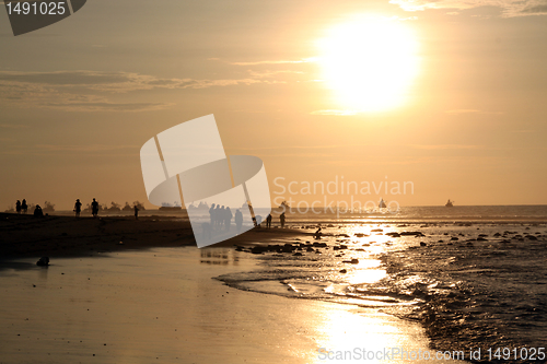 Image of People on the beach