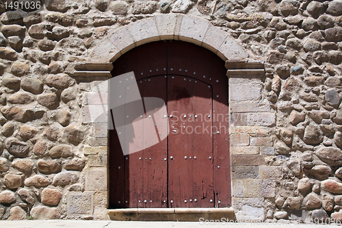 Image of Wall and door