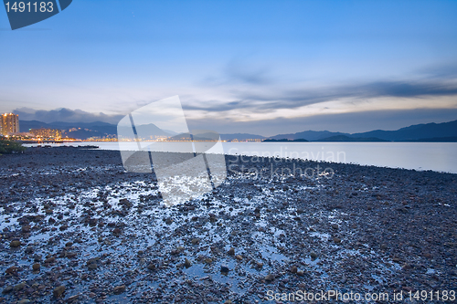 Image of sunset coast 