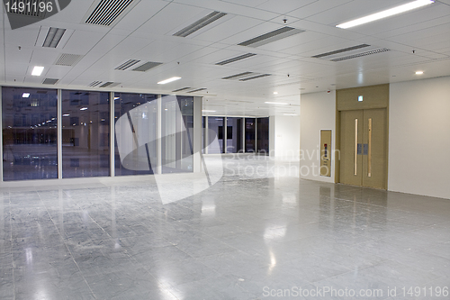 Image of modern hall in building 