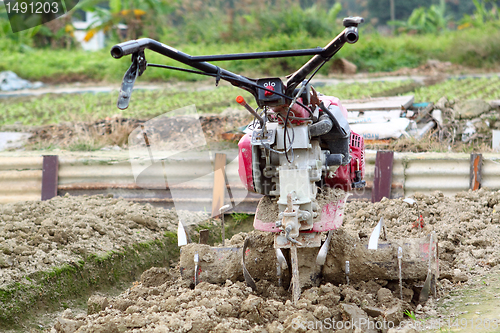 Image of farming tractor 