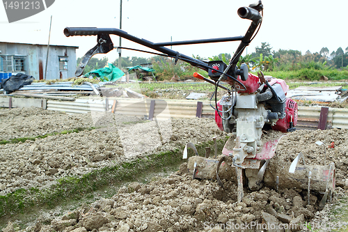 Image of farming tractor 