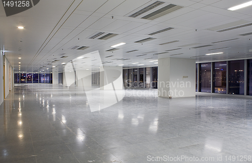 Image of modern hall in building 