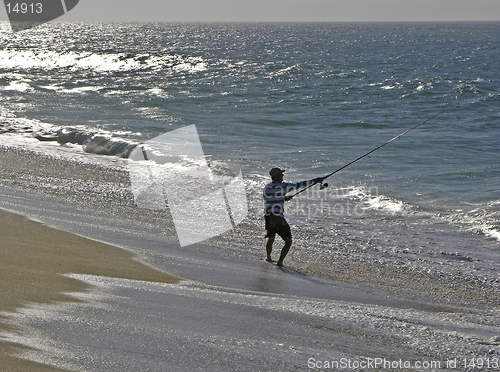 Image of Surf Fisherman, Cabo San Lucas, Mexico (8MP camera).