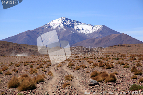 Image of Desert and mountain
