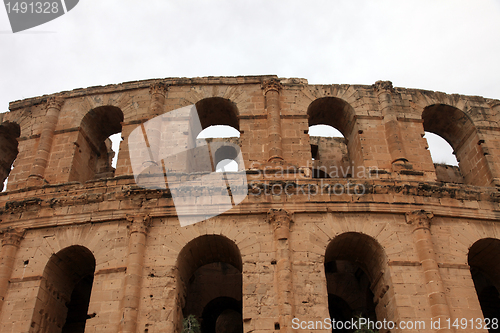 Image of The amphitheater in El-Jem, Tunisia