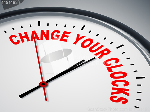 Image of change your clocks