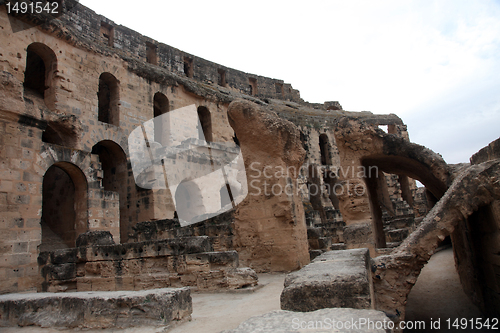 Image of The amphitheater in El-Jem, Tunisia