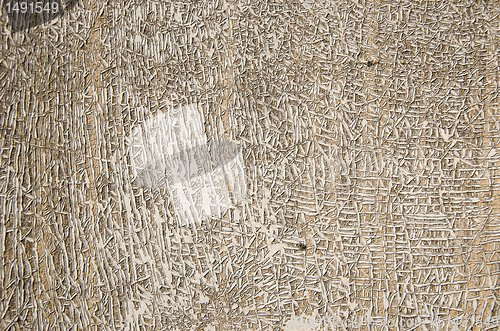 Image of Background of frayed cardboard macro details.