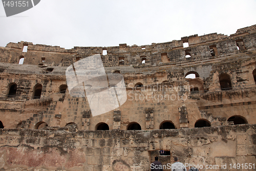 Image of The amphitheater in El-Jem, Tunisia