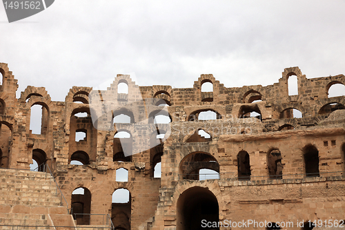 Image of The amphitheater in El-Jem, Tunisia