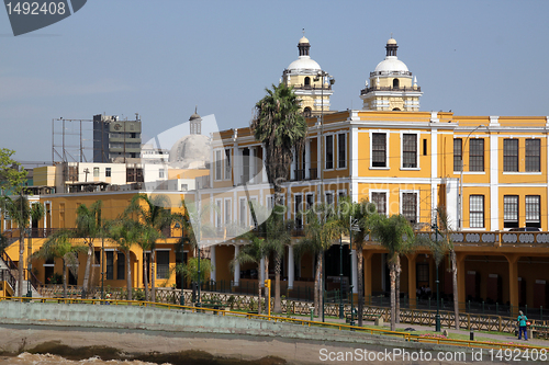 Image of Yellow building