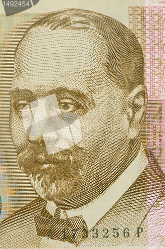 Image of portrait of 200 kuna croatian banknote