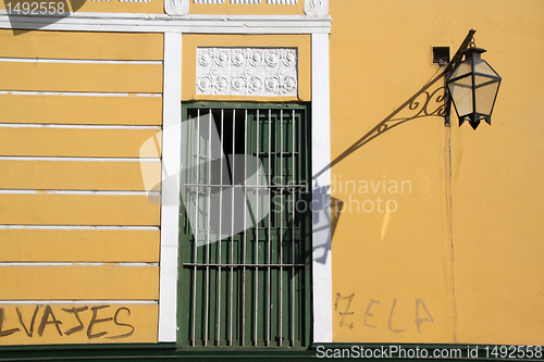 Image of Yellow wall