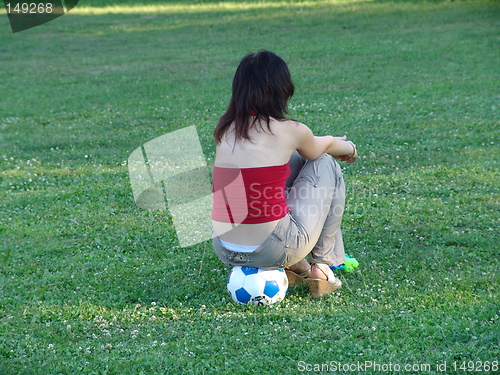 Image of Football girl