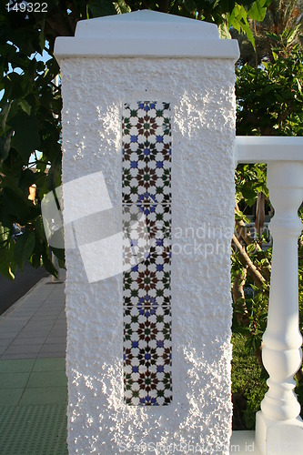 Image of Decoration of  column