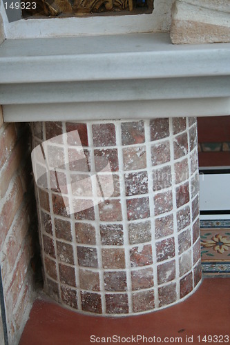 Image of Mosaic column