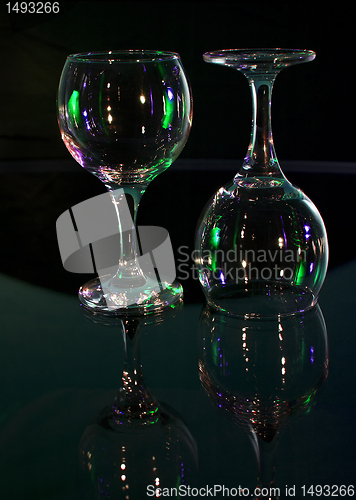Image of Pair of wineglasses