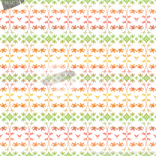 Image of Seamless floral pattern