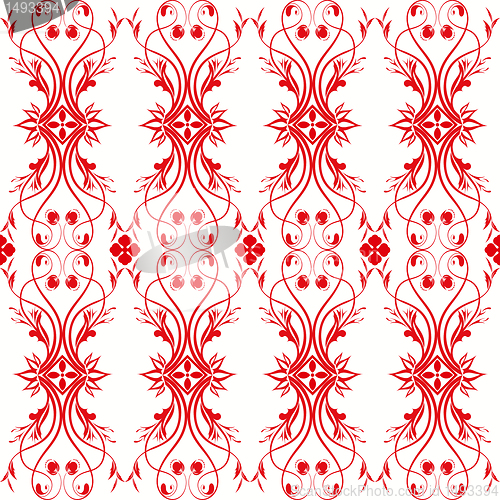 Image of Seamless floral pattern
