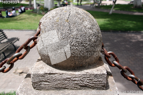 Image of Ball and chain